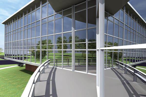 Cửa sổ khung nhôm tùy chỉnh